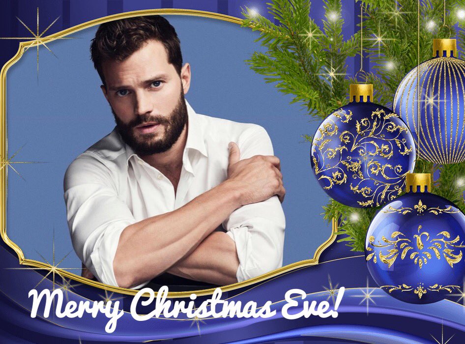 Merry Christmas Eve lovelies! Wishing you all a wonderful Christmas! #JamieDornan