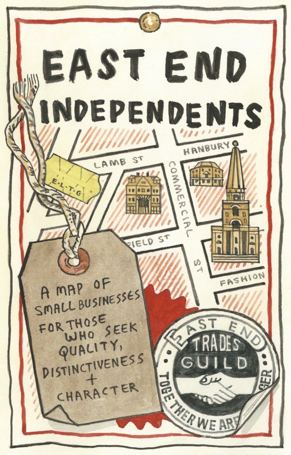 spacestation_hq's tweet photo. One of the things we love about #eastlondon beyond the amazing nightlife, brilliant restaurants... (okay, okay, but we could go on...)... is the choice of independent shops! A wonderful map from @EastEndTrades via @thegentleauthor: https://t.co/Zi46wrLu85 #londonshops https://t.co/jTgdZkb2fT
