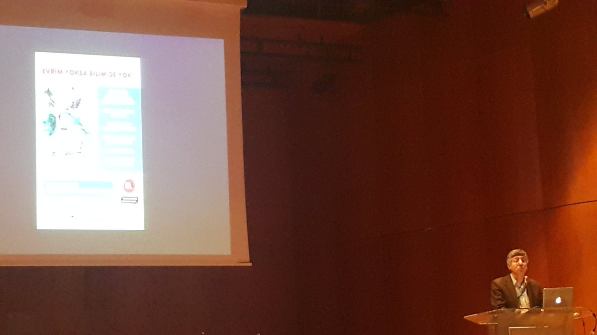 Ve kapanış! 2 sene sonra buluşmak üzere. <a href="/evrimsempozyumu/">Evrim Sempozyumu</a> #EvrimYoksaBilimDeYok