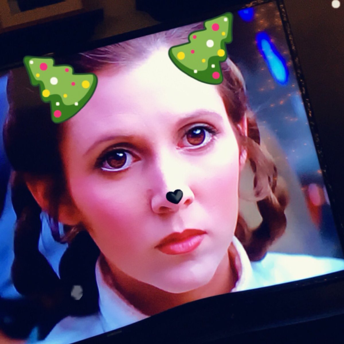 danielkpearson's tweet photo. Those eyes, that stare. She was magnificent. We watch Star Wars every Xmas... it is a #familytradition. Next up Return of the Jedi. #starwars #empirestrikesback #ripprincessleia #perfection https://t.co/G6RSWJDjOH