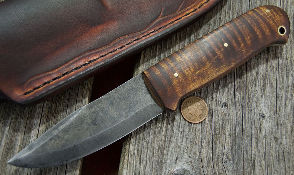 AllKnivesMatter's tweet photo. ML Knives (Amsterdam, NY)
Bush – Hunting Knife with Tiger Maple – Tan Liners
These knives sell very fast. You need to sign up for his emails. https://t.co/EHYc6ue6Ut https://t.co/sNoUdVTFiA