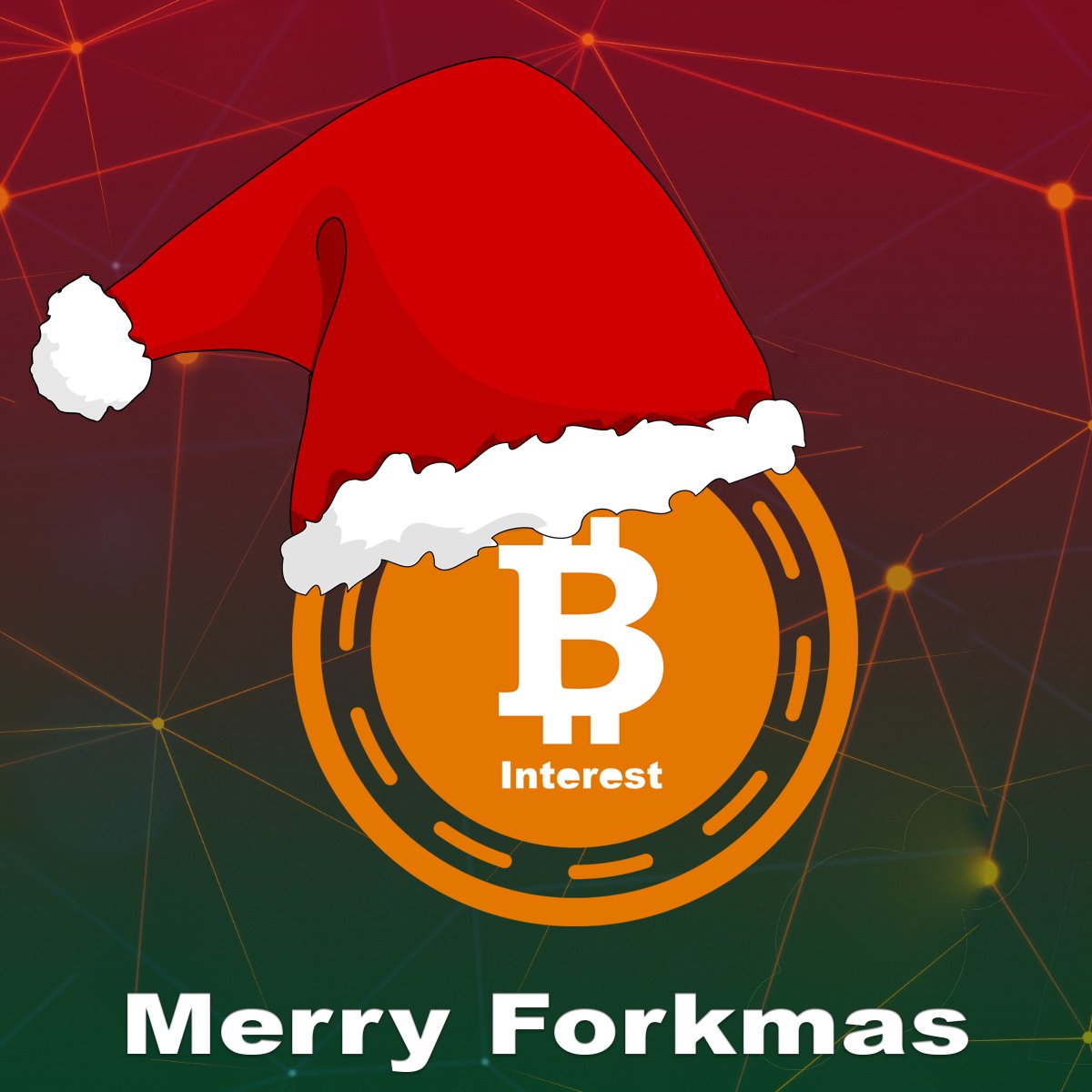 We wish you all a Merry Forkmas and a Happy New Year! See you in January! bitcoininterest.io #forkmas #bitcoinfork #bitcoin #cryptocurrency #bitcoininterest