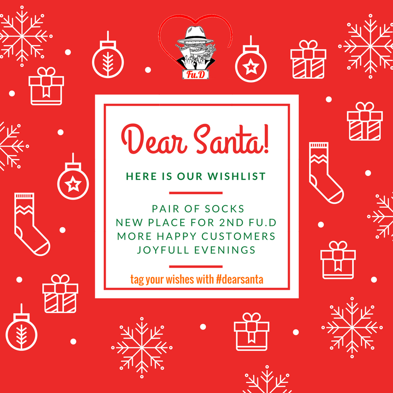 CafeFuD's tweet image. "Dear Santa"
.
Here we go. Our wishes to Santa for the coming future. 
.
.
tag your wishes and tag #dearsanta to get featured. 
.
#wishes #pairofsocks #cafefud #dearsanta #gifts #holidays #happyholidays #christmas #merrychristmas #christmaseve