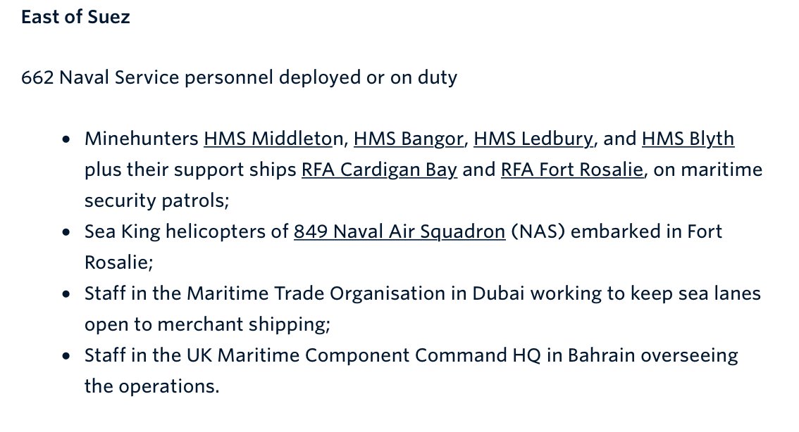 NavyLookout's tweet image. Merry Christmas to the 4,000 men and women of the Royal Navy on active duty over the festive period

royalnavy.mod.uk/news-and-lates…

East of Suez