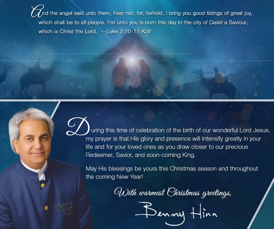 Benny Hinn tweet media