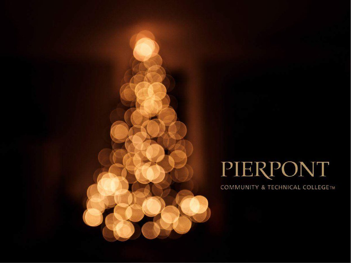PierpontCTC's tweet photo. Happy Holidays from everyone at Pierpont Community &amp; Technical College! https://t.co/X29n19TSil