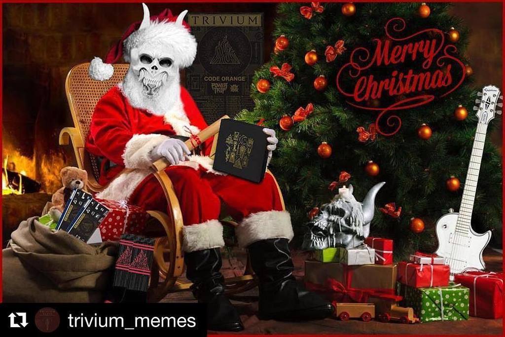 matthewkheafy's tweet photo. #Repost @trivium_memes (@get_repost)
・・・
Merry Christmas to all of you. If you celebrate chistmas or not, make sure to enjoy your days off 😊 📷: @triviumgermany https://t.co/MfAgMTGpLC https://t.co/KJRyPIrpTE