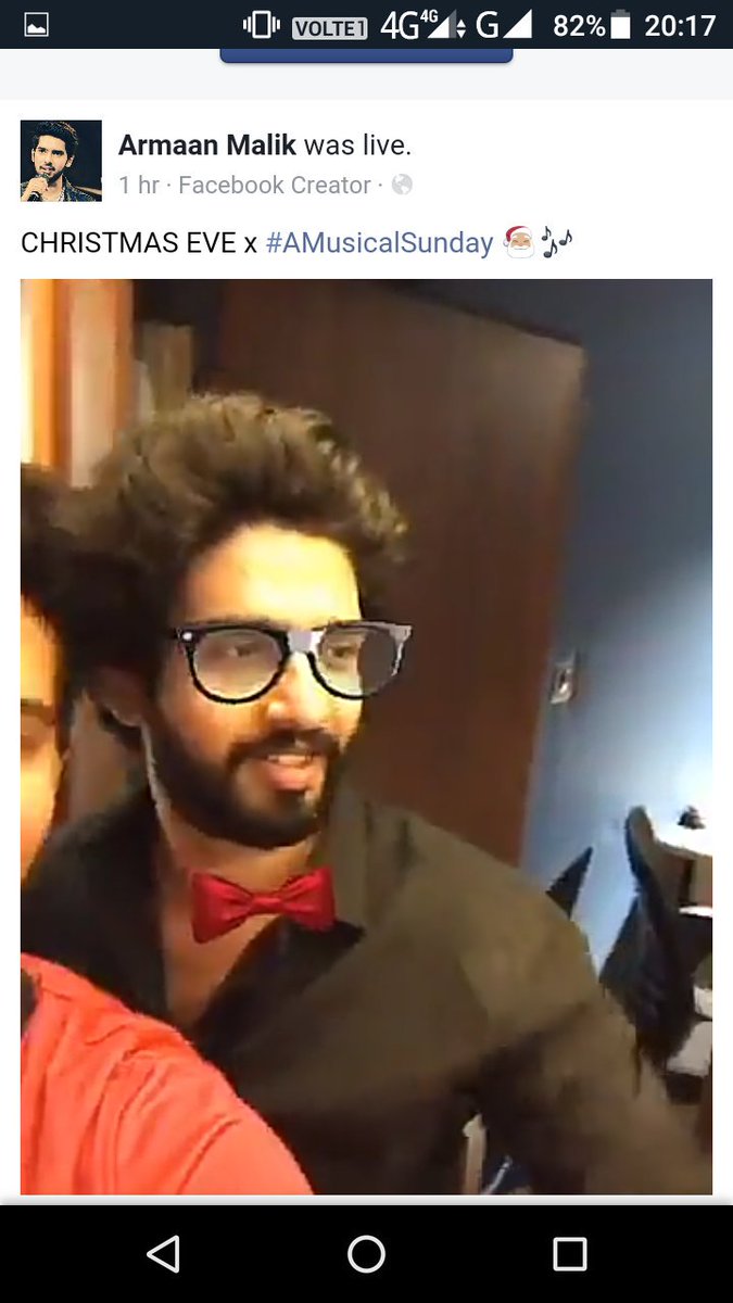 Priyal_krusher's tweet photo. Loved the #AMusicalSunday @ArmaanMalik22 thank youโค
'Meri (Merry) nahi teri meri humsabki christmas' : @AmaalMallik you are crazily amazingggg haha haha!๐๐โฅ
*SUNDAY MADE*๐๐ฅ
PS: Mallik ji slaying in black!๐ฅโค https://t.co/eWwB73nMdU