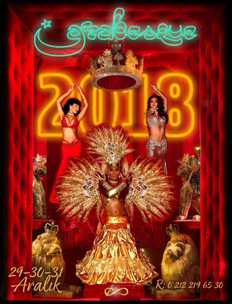 ArabesqueIST's tweet photo. 2018’i Arabesque’de, 9-8’lik ritimlerle en kıvrak şekilde karşılıyoruz🎄💃🏼 

(Rezervasyon ve Bilgi: 02122196530 -02122310356) https://t.co/tNc9Ul6fSa