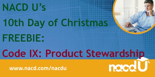 KatCooper_NACD's tweet photo. 12 Days of Christmas! Looking for a productive way to spend your holiday break? We're offering one free course per day to anyone who purchases two courses from the existing library. Today's free course - Responsible Distribution Code IX. Enroll now: https://t.co/FvbM67pDlh https://t.co/lEmQ3hq5DB