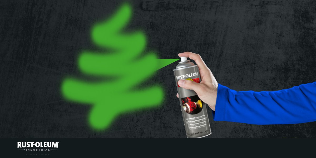 RustOleumNL's tweet photo. Rust-Oleum wenst iedereen een hele fijne Kerst! https://t.co/XZcqgrWMCV