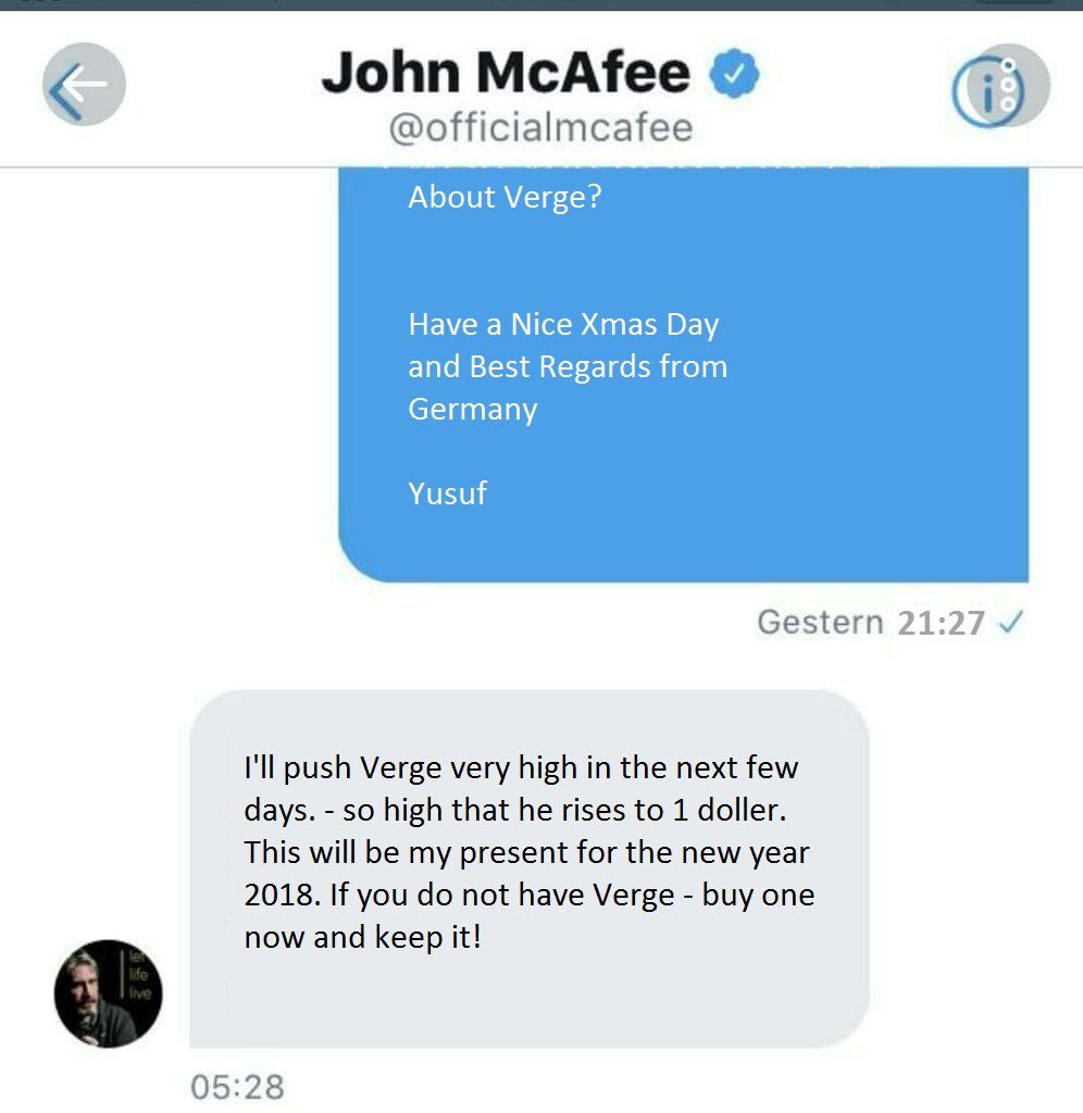 CaroInvestCoin's tweet photo. @officialmcafee Interessting....... https://t.co/bMe11odbxy
