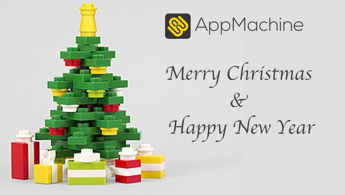AppmachineNL's tweet image. AppMachine wenst iedereen fijne kerstdagen en een fantastisch nieuw jaar!