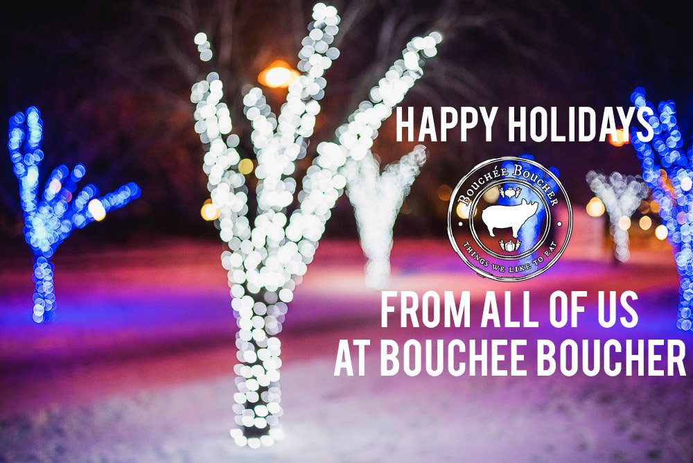 boucheeboucher's tweet photo. From all the staff, management, and owners of Bouchée Boucher to all of our guests and business partners, we wish you all a happy holiday and all the best in the new year! https://t.co/RhJUtcjPBm