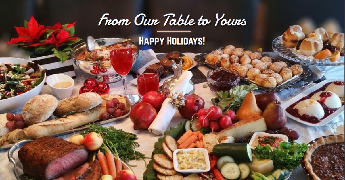 TourCateringNYC's tweet photo. To all our neighbors, clients, friends in all 5 #NYC boroughs (Manhattan, Brooklyn, Queens, Bronx, Staten Island), Long Island and #NewJersey... HAPPY HOLIDAYS and Bon Appetit! https://t.co/AoyFrOG45c