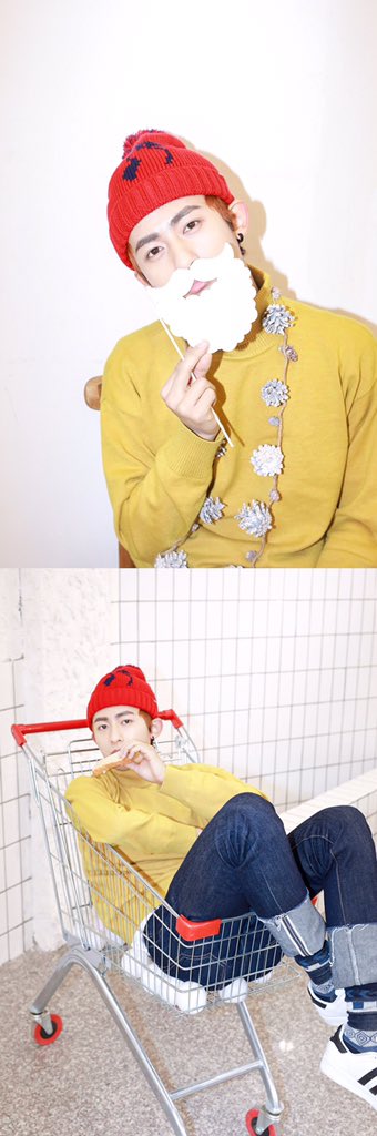 BBT_BOOM's tweet photo. #BBT #偶像練習生 聽說，平安夜更適合換發色哦，感謝大家多多支持孫浩然、林浩楷、王子異、李志傑、金逸涵祝大家平安快樂 https://t.co/S1itJmROoB