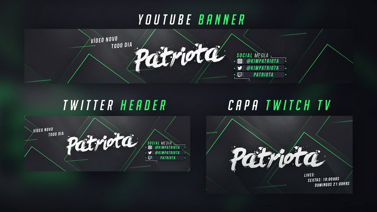 Patriota No Twitter Infelizmente O Banner Na Twitch Esta Bugando