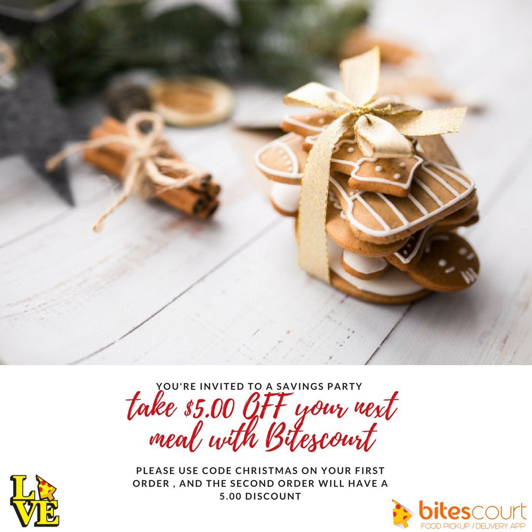 bitescourt's tweet photo. Happy holidays Philly use code #Christmas on your #firstorder and your second order will be #discounted $5.00 🤑 enjoy your #savings #foodies #bitescourt #phillyapp #phillyfood #phillyfoodie #phillyeats #phillyfoodporn #eeats #eeeeeats #ilovephilly #coder #phillycoders https://t.co/E7pR5XHfrS