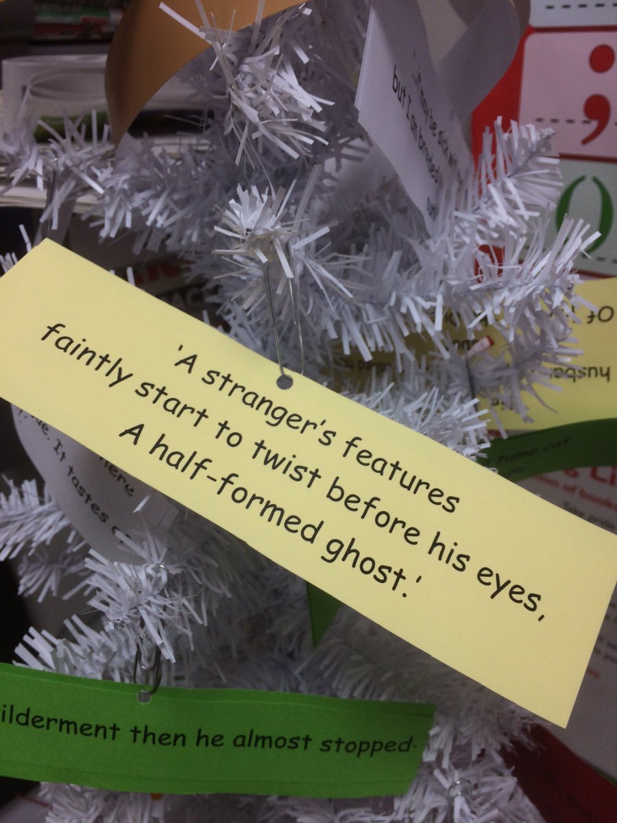 MytonEnglish's tweet photo. In honour of Christmas, we give you: Mr Town's GCSE poet-tree! #ItsAPunderfulLife https://t.co/9Bn3zctx7d