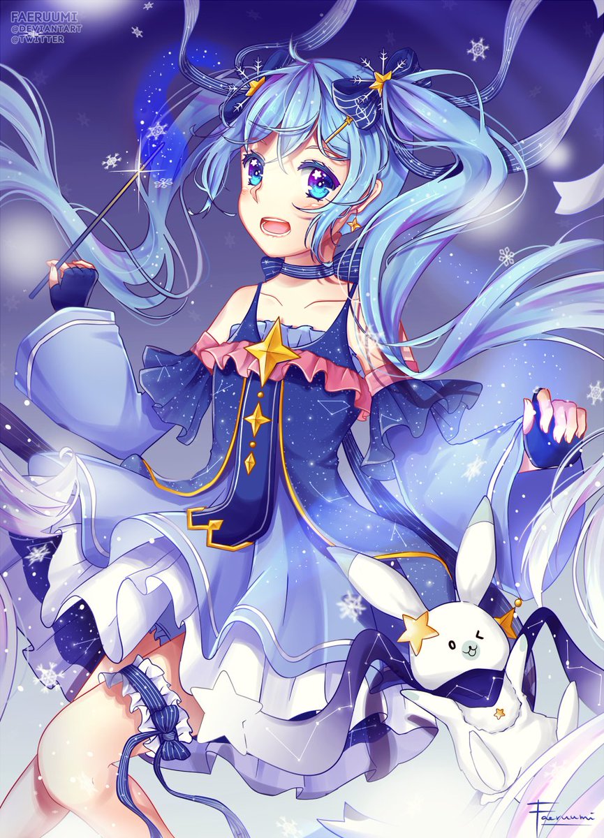 Fae Merry Christmas And Happy Holidays Have A Good Day 初音 ミク Snowmiku 雪ミク17 雪ミク Cfm Miku En T Co Ejnc9bqlhw Twitter