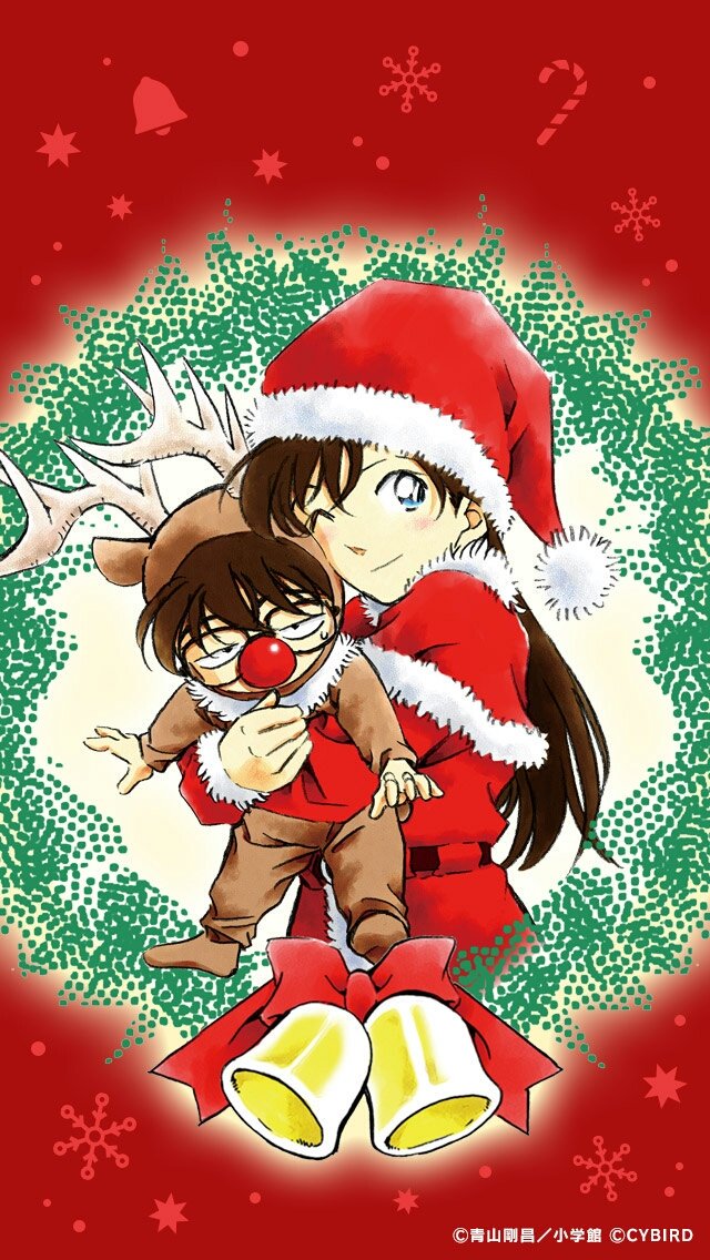 可愛い クリスマス!4コマ漫画! - BKのマンガ #漫画 #名探偵コナン