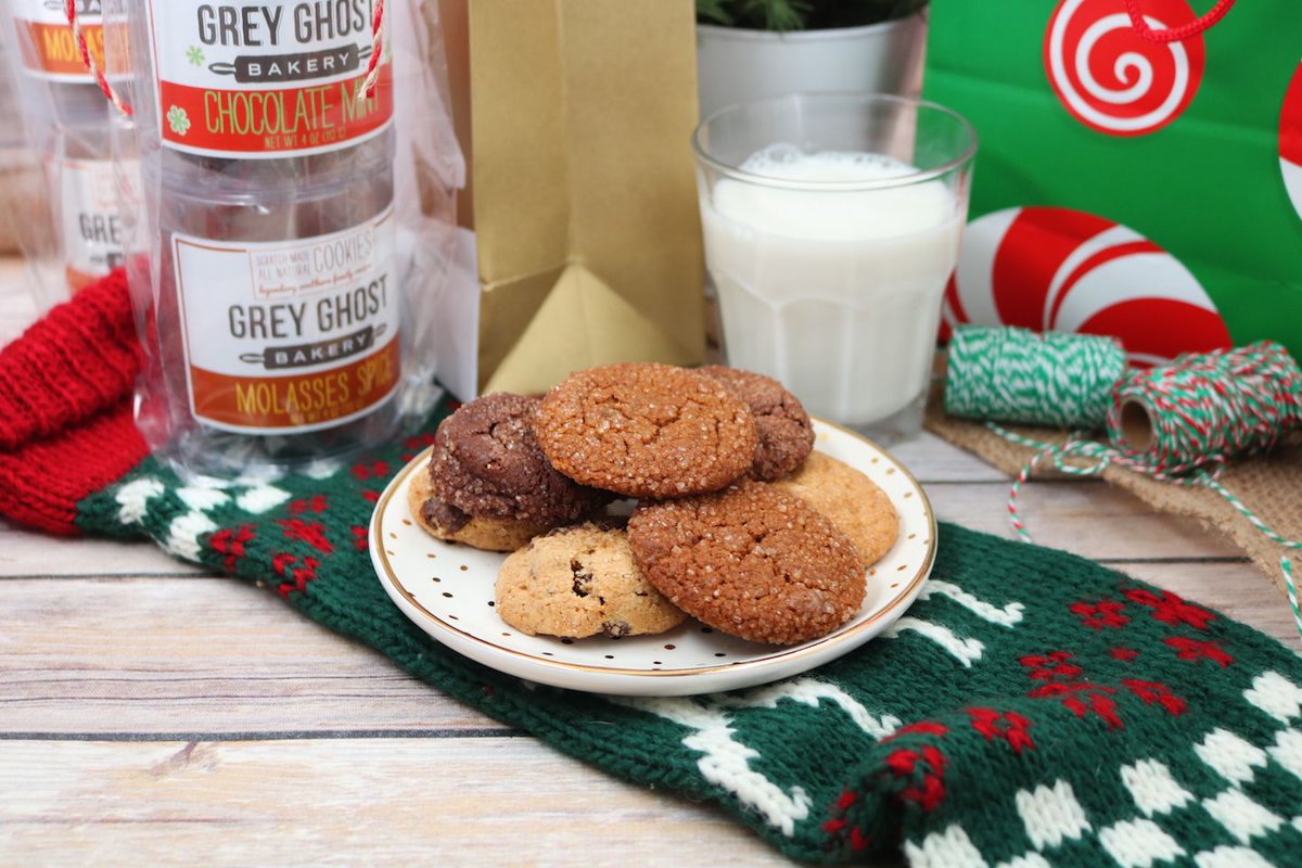 greyghostbakery's tweet photo. Don’t forget to leave out milk and cookies for Santa! https://t.co/pYMuajptne