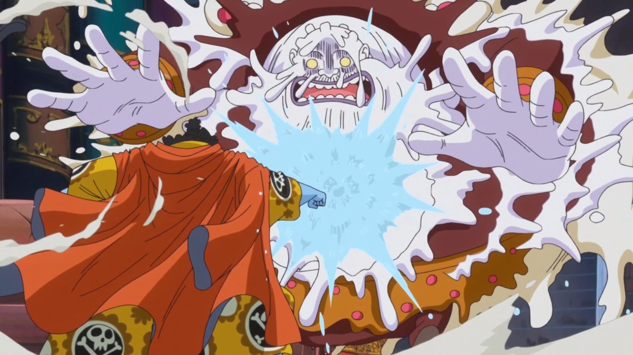 ċygi One Piece Comparativa Del Ataque De Jinbe Gosenmaigawara Seiken En El Ep 818 Del Anime Y El Cap 851 Del Manga Toei No Consigue Ni De Lejos