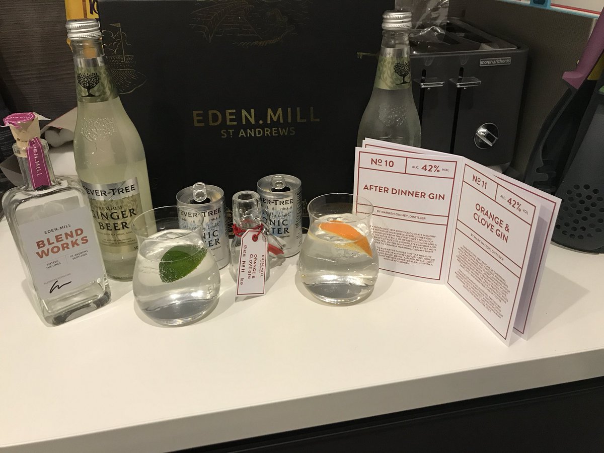 haggispip76's tweet photo. @edenmill perfect Christmas Eve using my #my12gins and our blendworks. Merry Christmas all 🎄🎄 https://t.co/Z2lNP2b8Rc