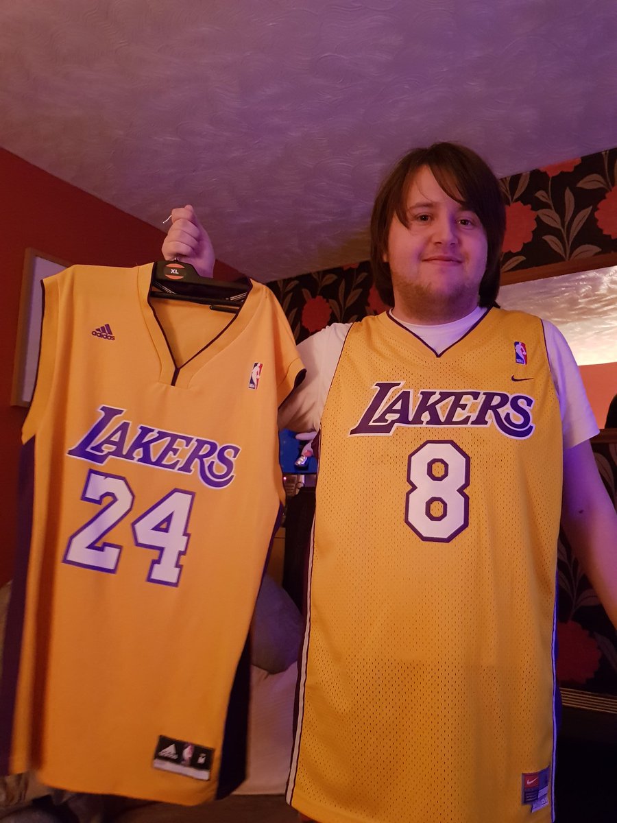 One very happy #1 fan of <a href="/kobebryant/">Kobe Bryant</a> Absolutely stoked to have both shirt numbers of his favourite player! I wonder if Santa could also bring a little shout out to this fan? Now that would really make his dreams come true! #KobeBryant #numberonefan