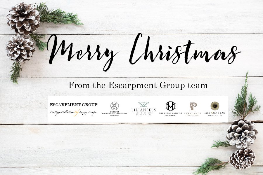Lilianfels's tweet photo. May all your Christmas wishes come true! 
From all at the Escarpment Group.
#christmas #xmas https://t.co/OQSUYhcpRw
