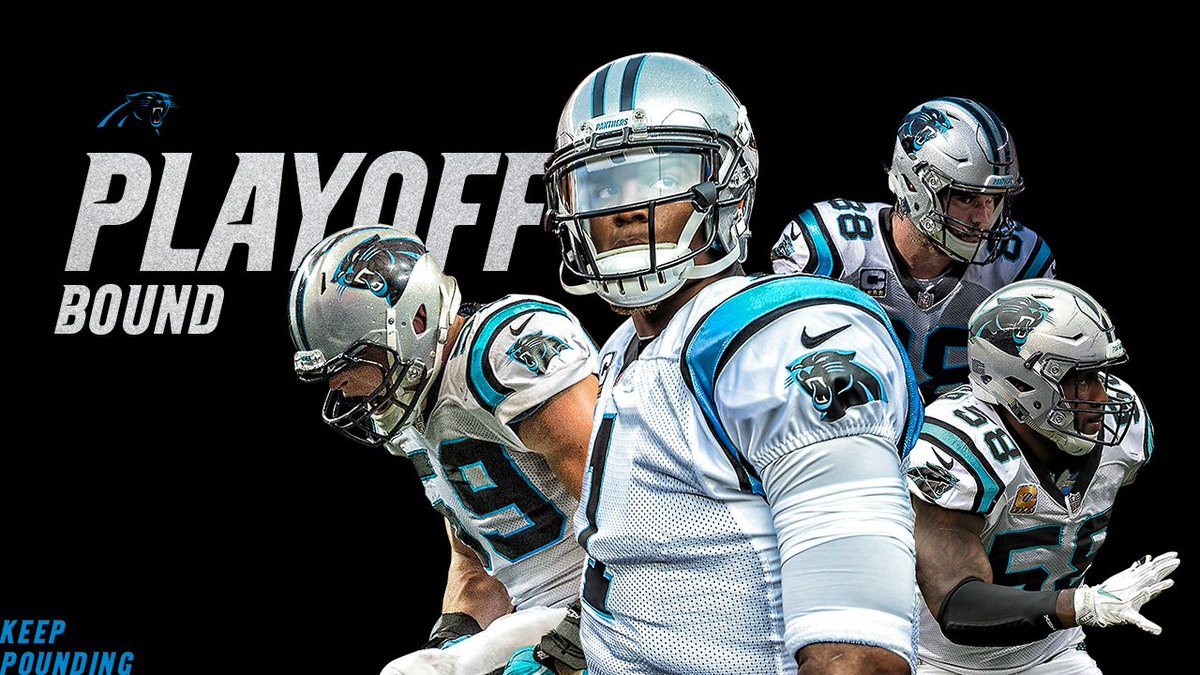 Panthers's tweet photo. HEADED TO THE PLAYOFFS!

💪💪💪 https://t.co/iJVu8kaZrz