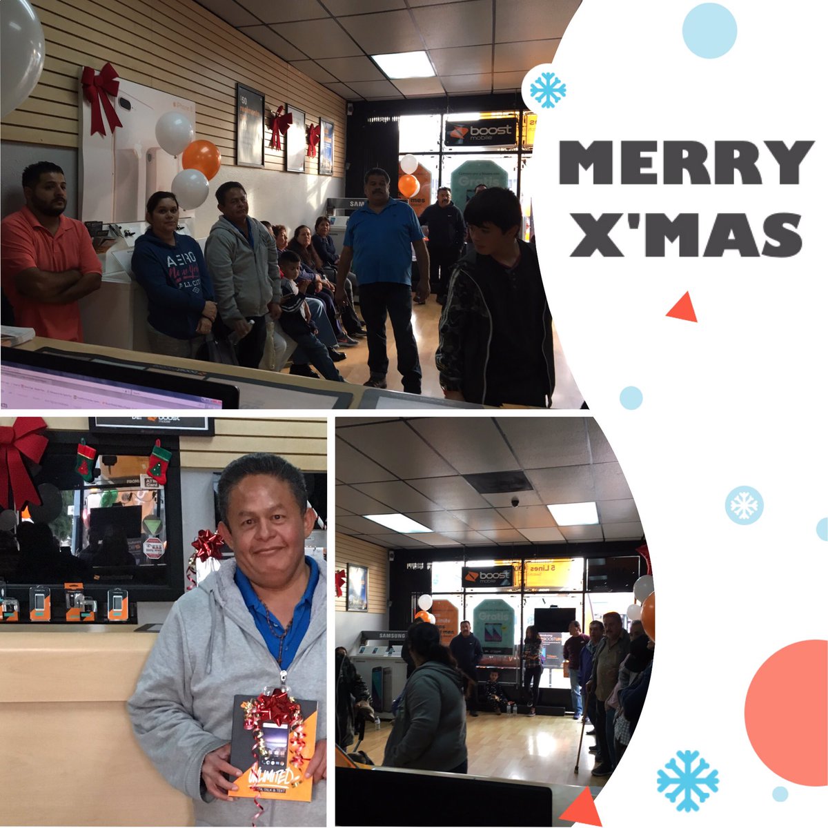 Digital_Cell1's tweet photo. Digital Cellular loves company and a full house during the holidays 😁  Merry Christmas South Gate! #SouthGate #BoostMobile #tweedymile #DCrebirth #andstill #Christmas @marceco_rick @Kim_Marceco @MW_Marceco @MYP81 https://t.co/Z9Cb9ZV691