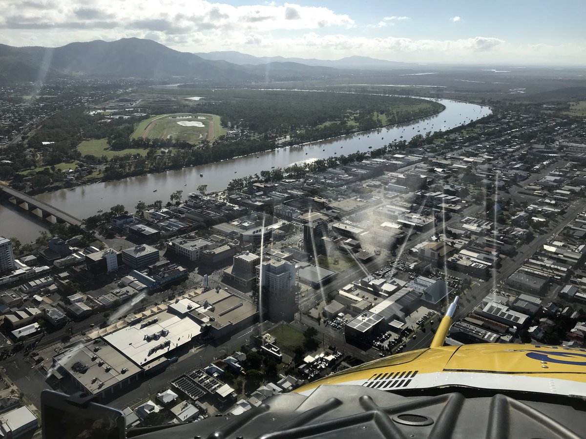 #RACQ #CapRescue Merry Christmas Rocky! Rescue 300 is flying to the Gladstone area to retrieve a sick patient back to Rockhampton.