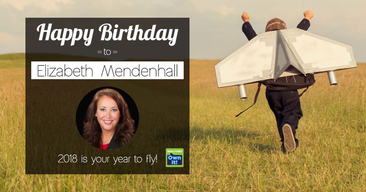 Happy Birthday to NAR President <a href="/ejmendenhall/">Elizabeth Mendenhall</a>! #RealtorsOwnIt