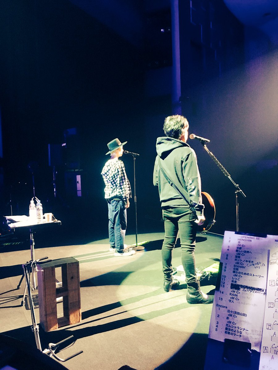 BU__NI's tweet photo. 吉山2017ツアーファイナル(大阪)最高に楽しませて頂きました！ みんなで込めて演奏しました！来てくださった方伝わりましたか？
手がちぎれるほど込めて弾きました。

皆さま本当にありがとうございます！
また会いましょう！👌

拡散願いします！ https://t.co/tskcXzpomJ