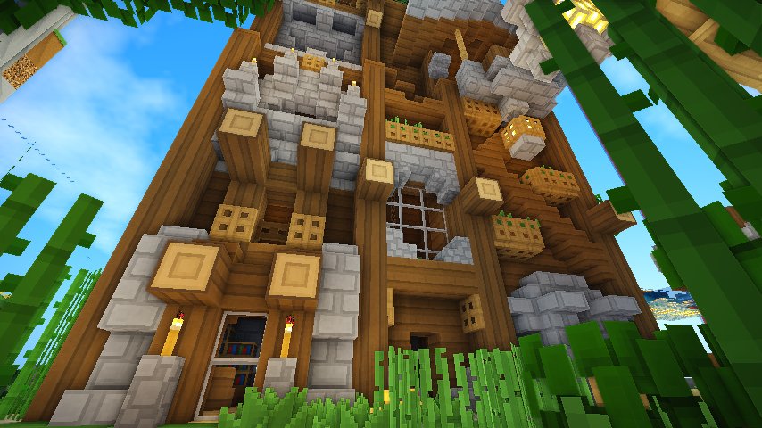 ItzDany_'s tweet photo. Estos Meses Practique Construcciones con una parcela,para en el servidor de @ServeMegaPlanet Y es como regalo de navidad🎉 y presento Mi segundo Proyecto para el Servidor!⚒️.... Enjoy! https://t.co/Kc7cNGUI81