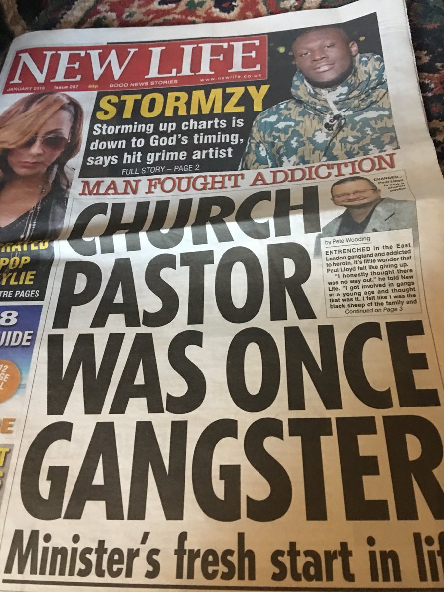Great to see my article on <a href="/PaulLloydVOM/">Paul Lloyd</a> in New Life Newspaper