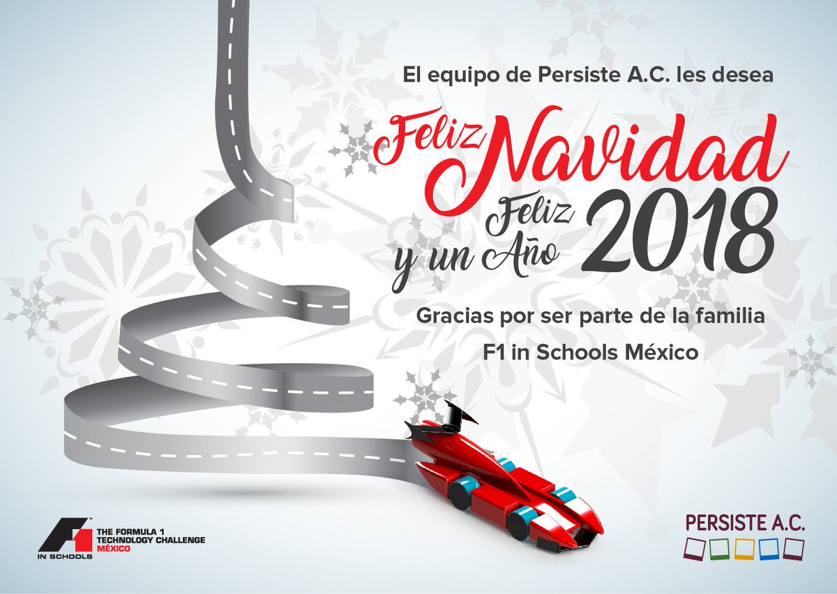 Salud, amistar, amor y mucha velocidad  para este año que viene. ¡Feliz Navidad y año nuevo!