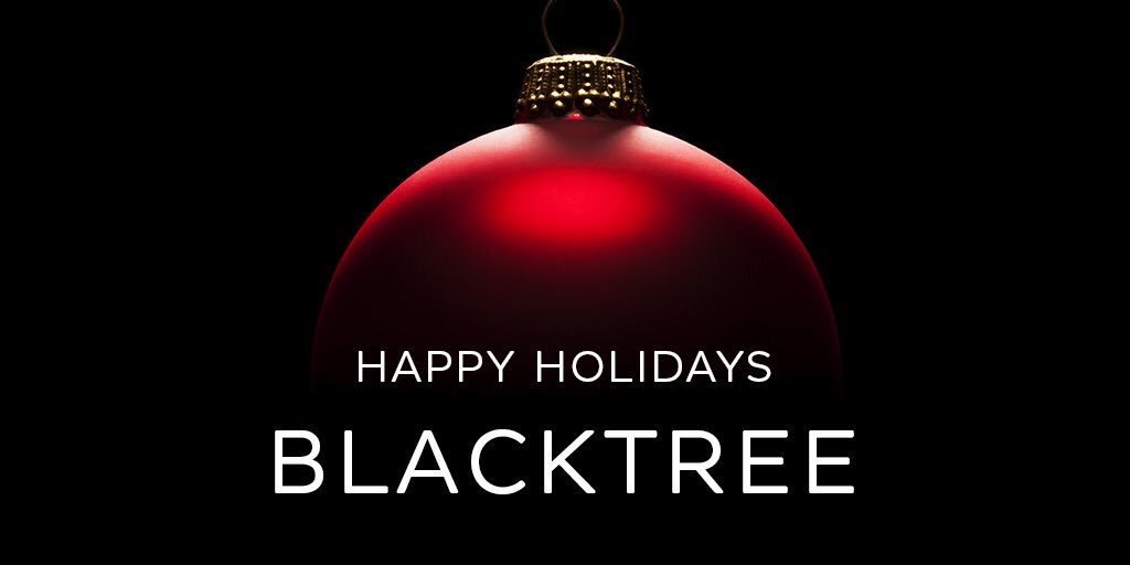 dineblacktree's tweet photo. Happy Holidays! Best wishes to you and your family, from our family at Blacktree. https://t.co/kMHul0fLWj
