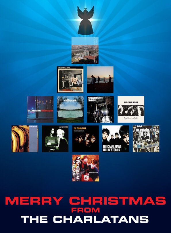 #timsadventcalendar Last day. Retweet to win two tickets to a Charlatans gig of your choice in 2018. We’ll sort you with a signed setlist too ; ) Happy Christmas y’all