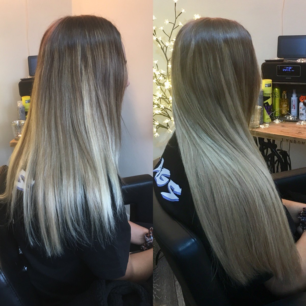 RapunzelCardiff's tweet photo. 🖌🖌 BALAYAGED BABE 🖌🖌 22” Brazilian Nano Rings 150g in root stretch shades #4T16 and #2T16 for the perfect blend

#balayage #rootstretch #nano #nanoringscardiff #hairporn #hairenvy #wavyhair #straighthair #hairextensionscardiff #haircardiff https://t.co/CIeBaDnmGr