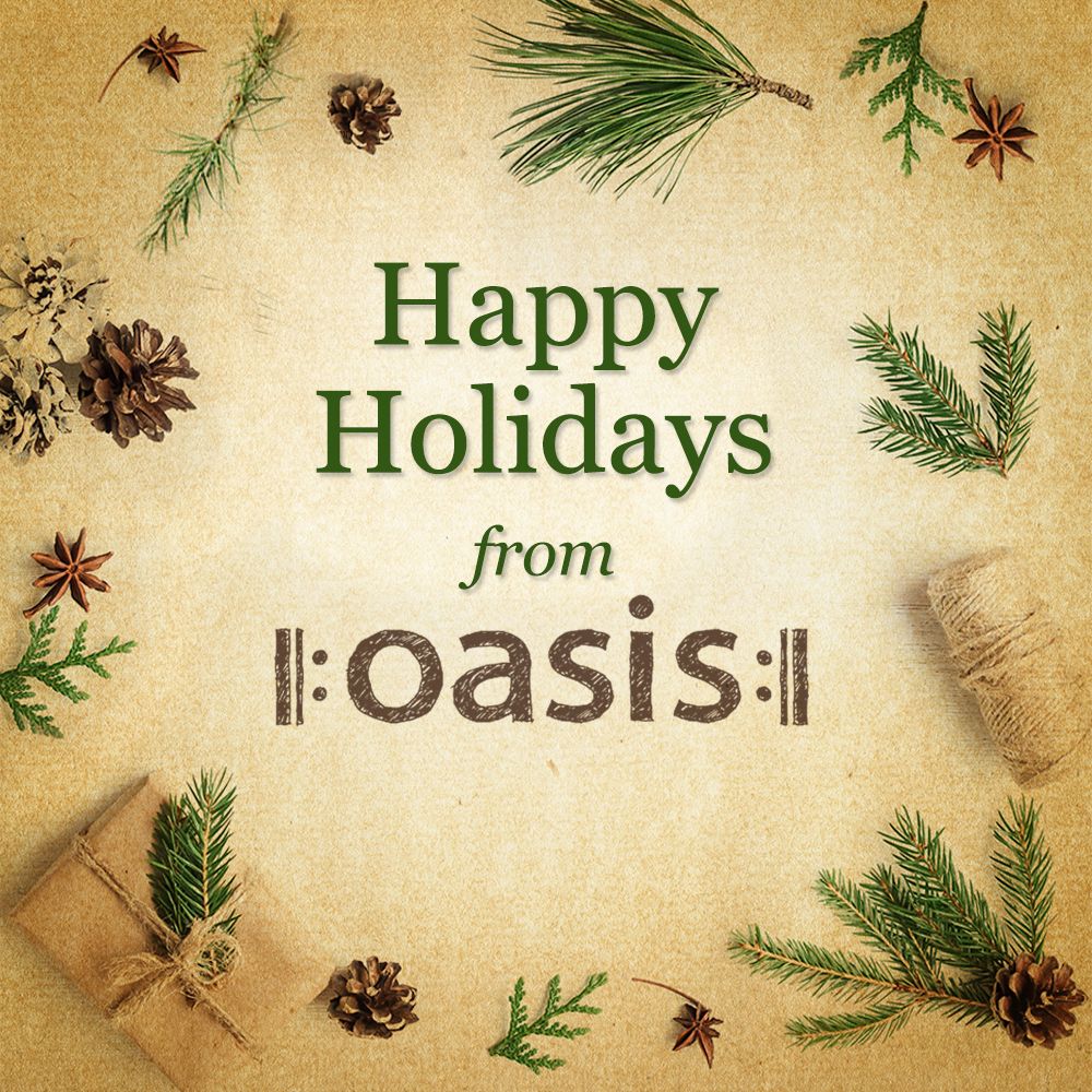 Oasis Disc Manufacturing wishes you and your family a joyful and musical holiday!