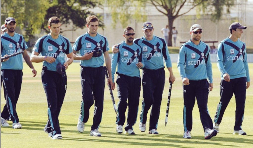 ScottyCricket's tweet photo. #OceansEleven @CricketScotland #stars See That #ScotlandTop and others at @SFootballMuseum #Exhibition @calummacleod640 @PrestonMommsen https://t.co/ev7QRqvOwu