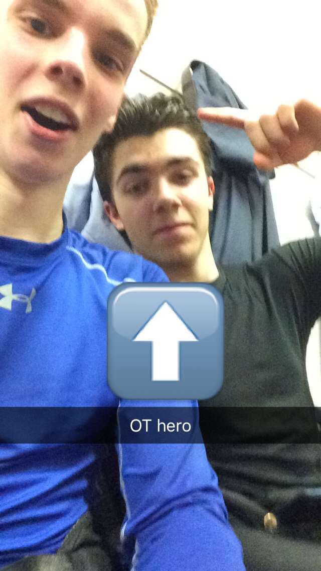 carter_hyra's tweet photo. Happy 18th bday @BradyPerreault #unibrad https://t.co/ao7zAufesR