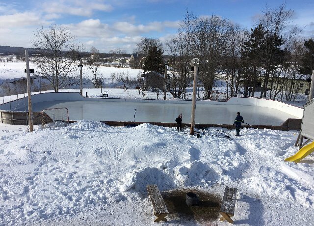 <a href="/DarrenDreger/">Darren Dreger</a> our outdoor rink in Falmouth NS!