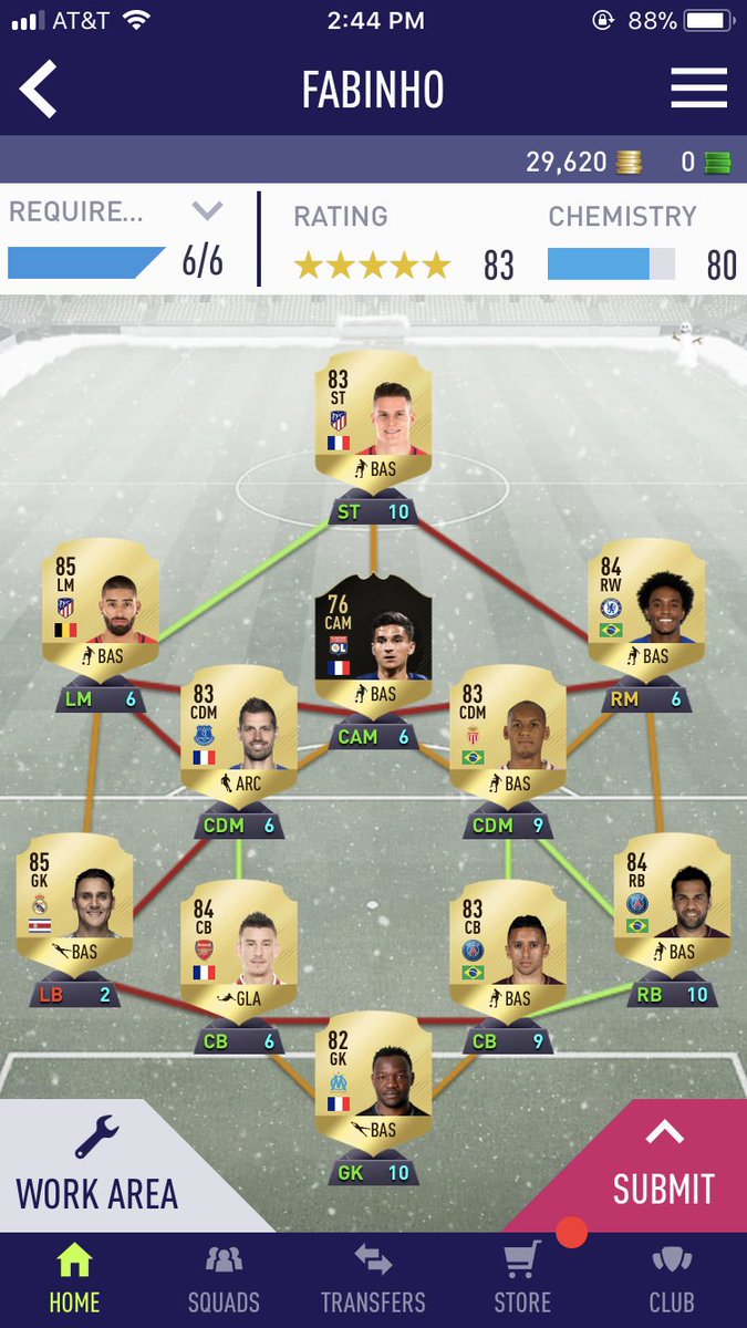 TwoFootRojo's tweet image. #FUTMAS Fabinho SBC