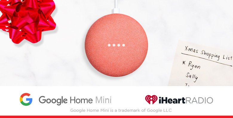google home mini iheartradio