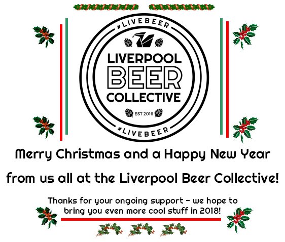 To all out followers and beyond, #MerryChristmas!

Have a safe and happy time over the next few days, enjoy, be excellent to one another and #LIVEBEER!! x
<a href="/3PottsBrewingCo/">3 Potts Brewing Co.</a> <a href="/ConnoisseurAles/">Connoisseur Ales</a> @hard_misery @crosbybeershop <a href="/SirGawain82/">Gavin Hutsby</a> @GibberishPub @Craft_Beers <a href="/ladiesthatbeer/">Ladies That Beer</a>