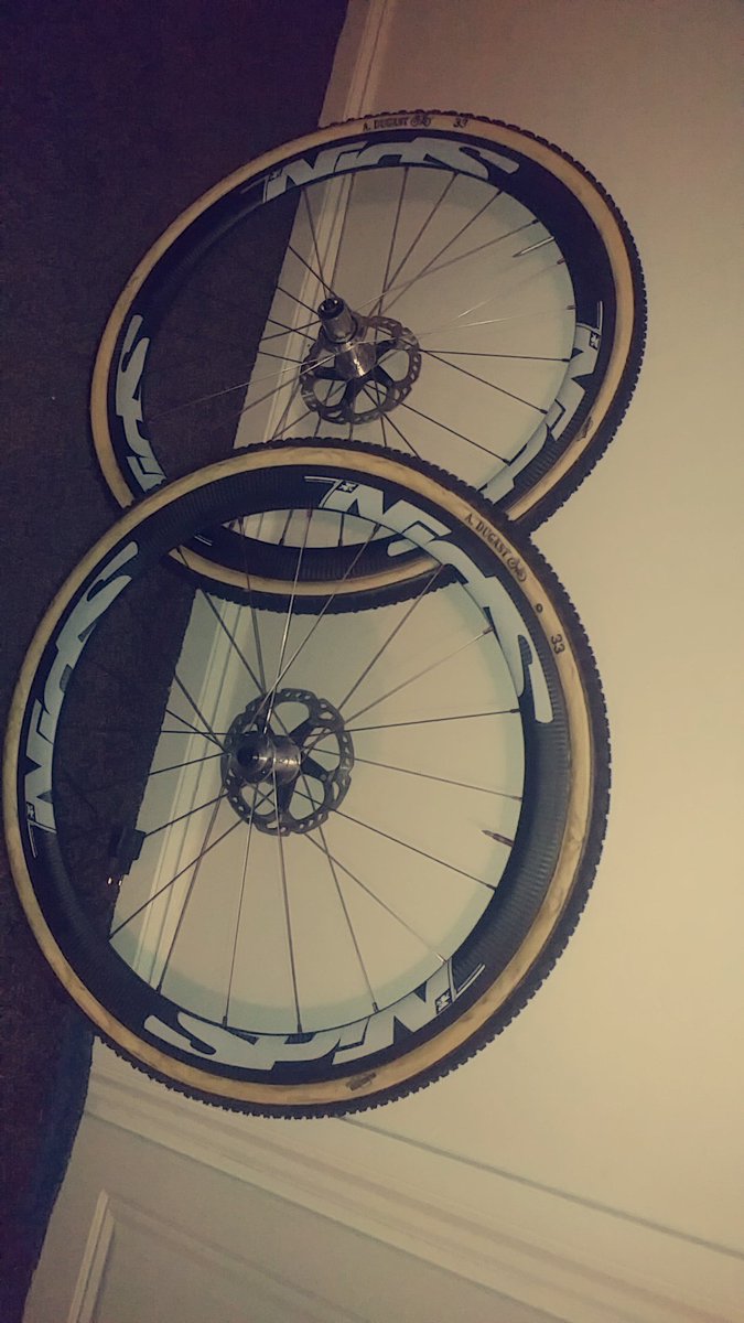 🎁 Can't wait to get these new @SpinOnThese wheels out at Zolder 🌎 CX Cup on boxing day😍