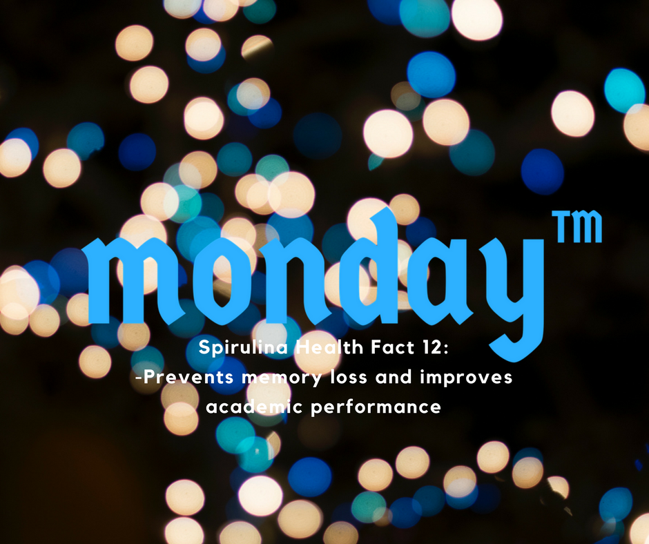 Mondaywellness's tweet photo. #Christmas is tomorrow!! Health Fact #10: #Spirulina will help prevent memory loss, and help your academic performance! Spirulina is a great ingredient to add in your traditional Christmas dishes so you can start seeing differences in your health when the new year comes in! https://t.co/jR3JrQfPXh